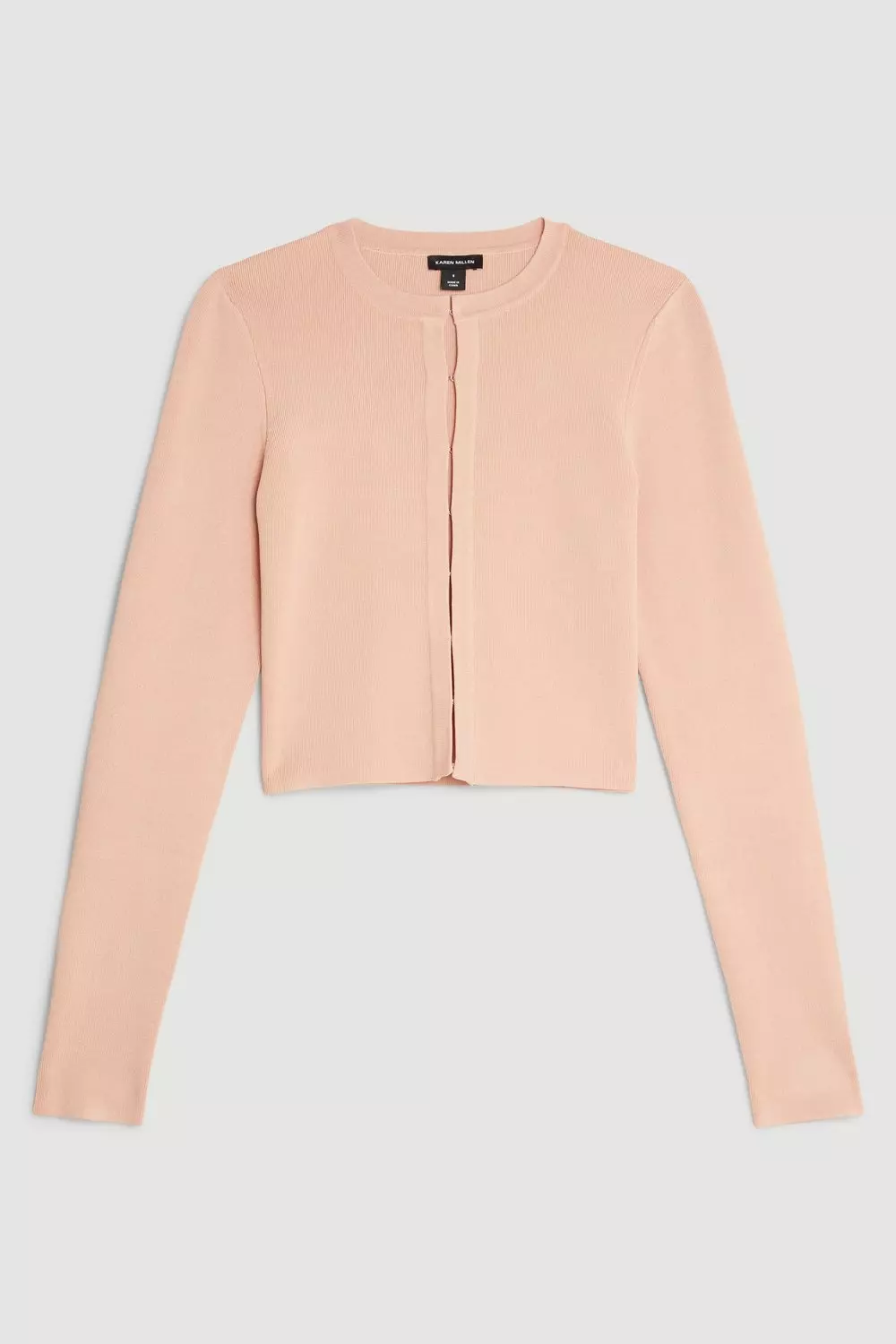 Premium Drape Compact Knit Cardigan | Karen Millen